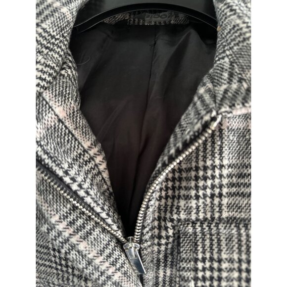 Stooch Women’s Medium Plaid Cropped Jacket Y2K Retro Preppy Style NWT - Picture 10 of 10